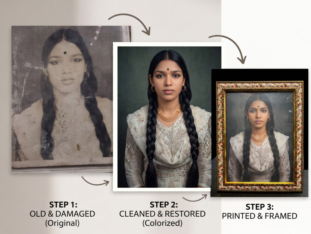 old photo restoration