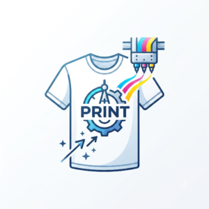 t shirt printing icon