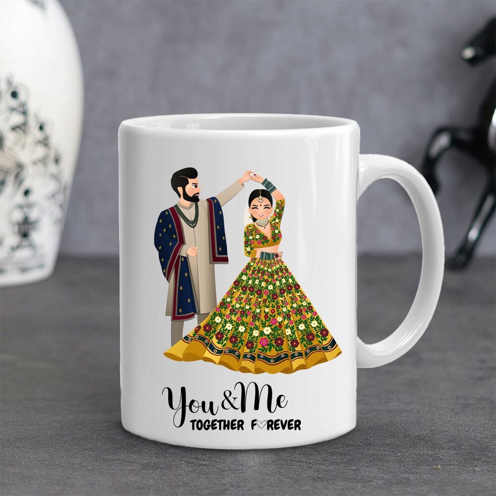 wedding couple mug gift